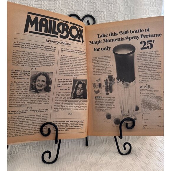 Vtg TV & Movie Screen Magazine - Farrah Fawcett-Charlie's Angels-Sonny & Cher-El - Picture 2 of 4